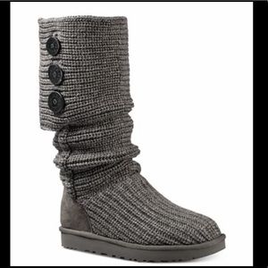 UGG Classic Cardy Boots Grey